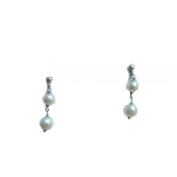 Ohrringe Orelù Dame in Weißgold 000602RE - 000602RE